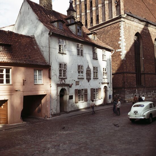 Ekes Konvents Hotel built in the 13th century, Riga 