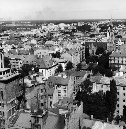 A view of downtown Riga