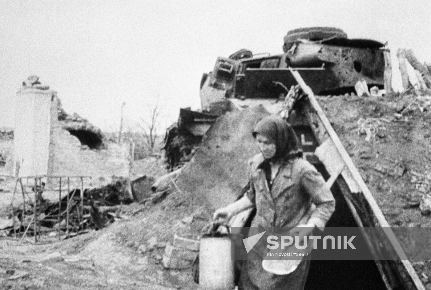 STALINGRAD INHABITANT CITY WWII