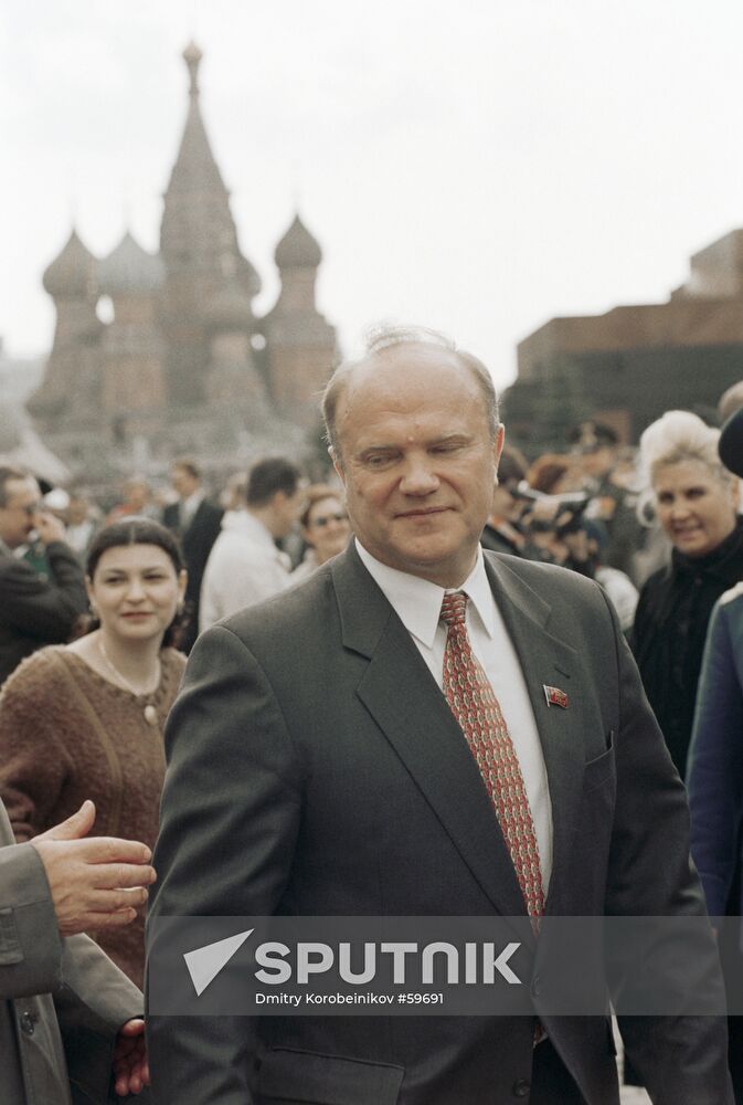 ZYUGANOV RED SQUARE