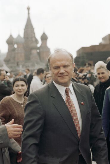 ZYUGANOV RED SQUARE
