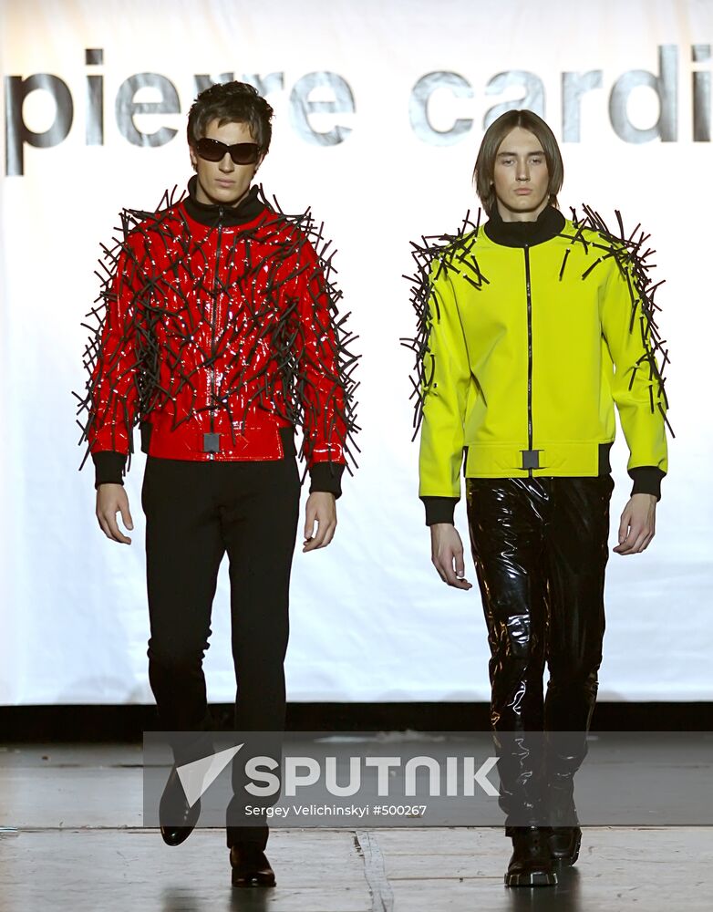 Show of Pierre Cardin's new spring/summer 2010 collection