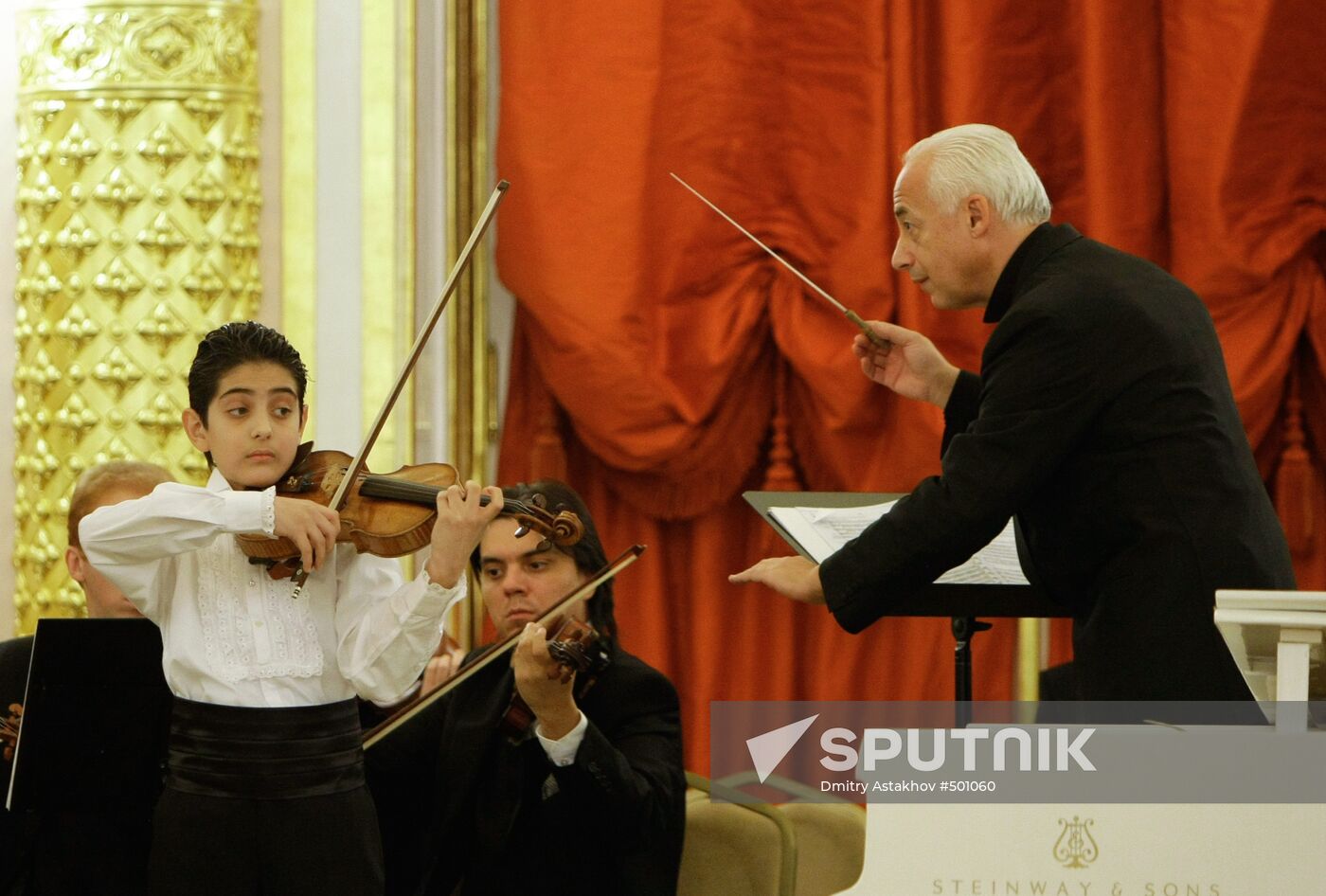 Vladimir Spivakov takes part in Rising Stars At The Kremlin