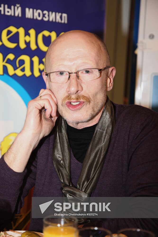 Viktor Proskurin attends Vivat Anna! movie premiere