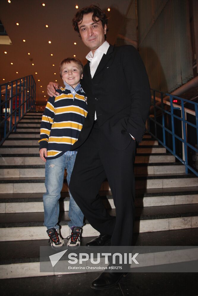 Alexander Lazarev attends Vivat Anna! movie premiere