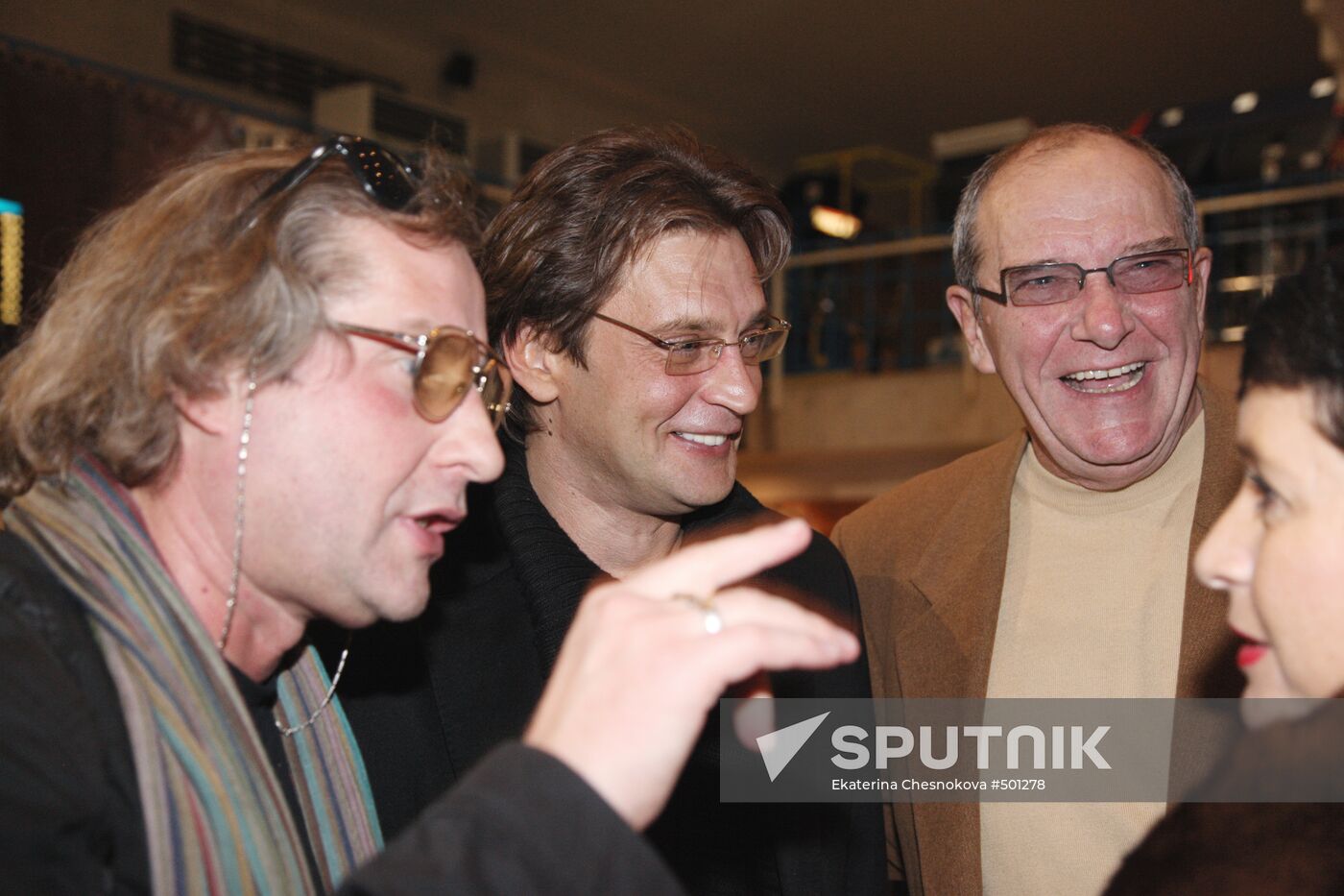 Andrei Zhitinkin, Alexander Domogarov and Emmanuil Vitorgan