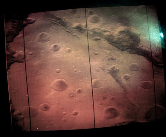 Mars surface photo