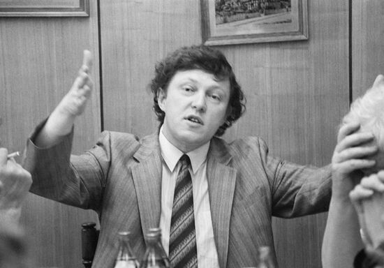 Grigory Yavlinsky, promising Russian politician