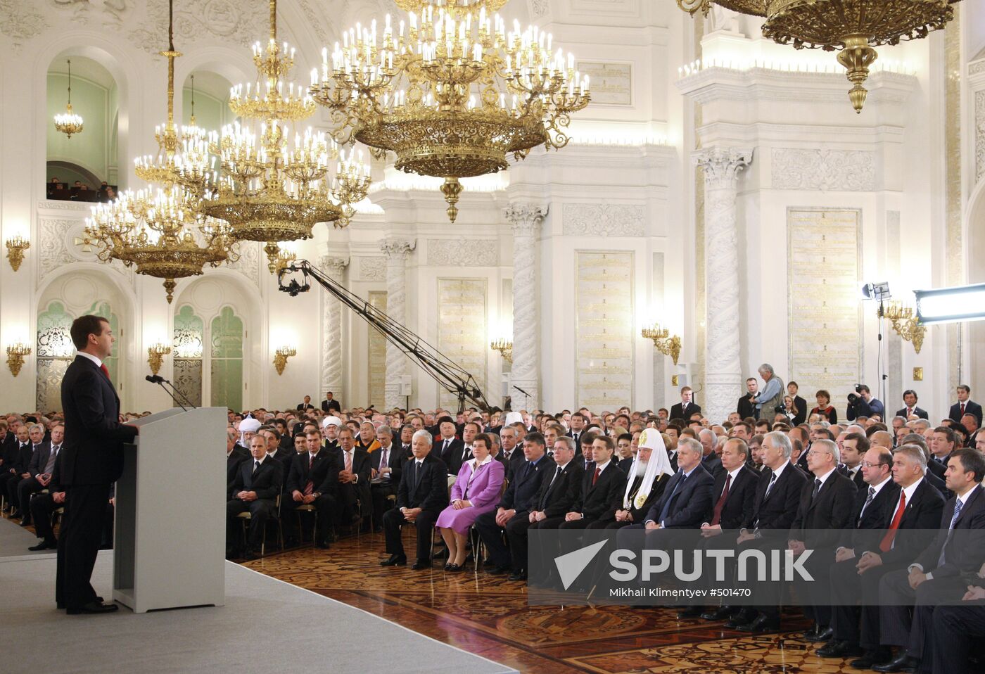 President's state of the nation address to Federal Assembly