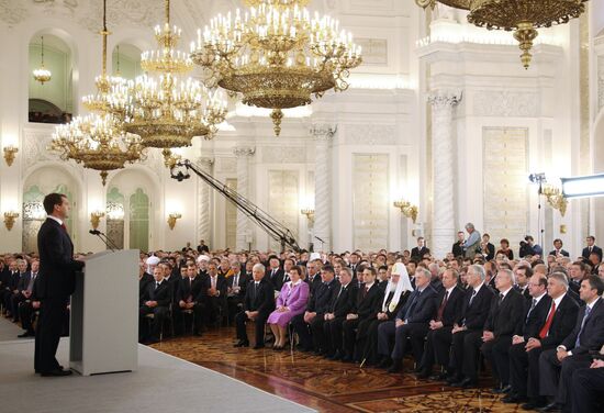 President's state of the nation address to Federal Assembly
