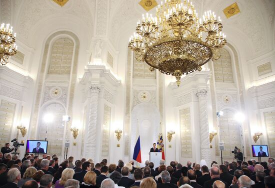 President's state of the nation address to Federal Assembly