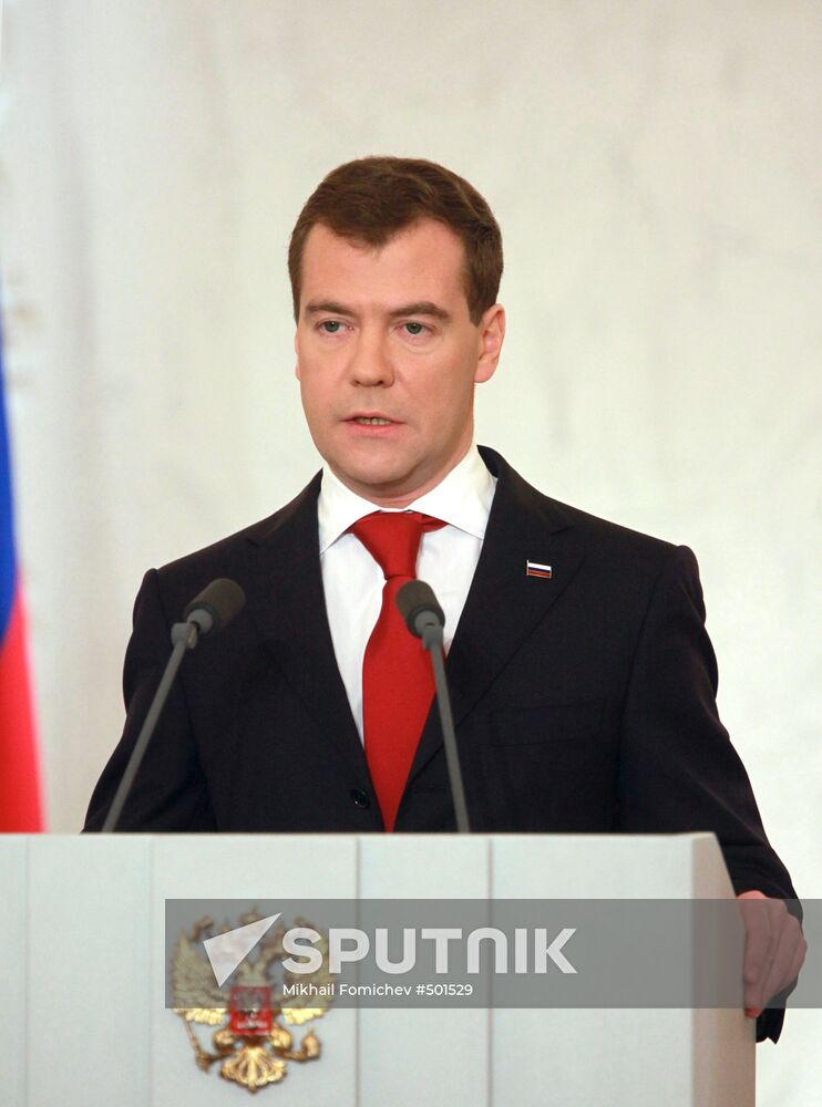 President's state of the nation address to Federal Assembly