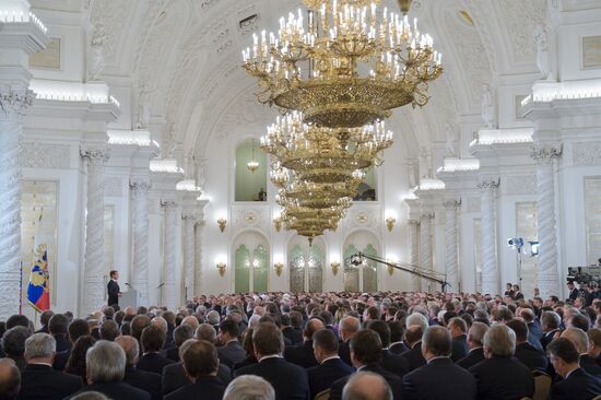President's state of the nation address to Federal Assembly