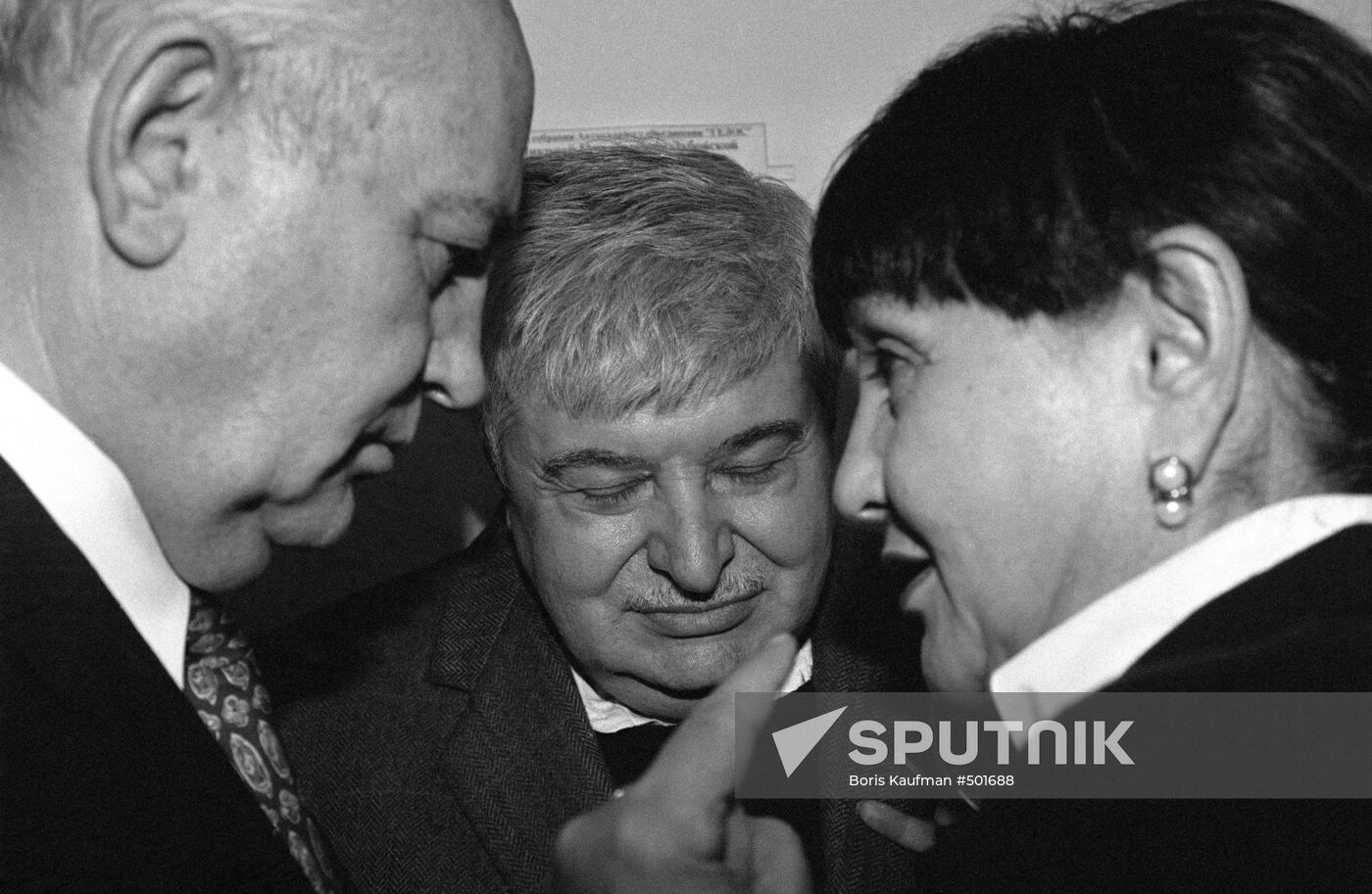 Mikhail Gorbachev, Gavriil Popov, Irina Andreyeva