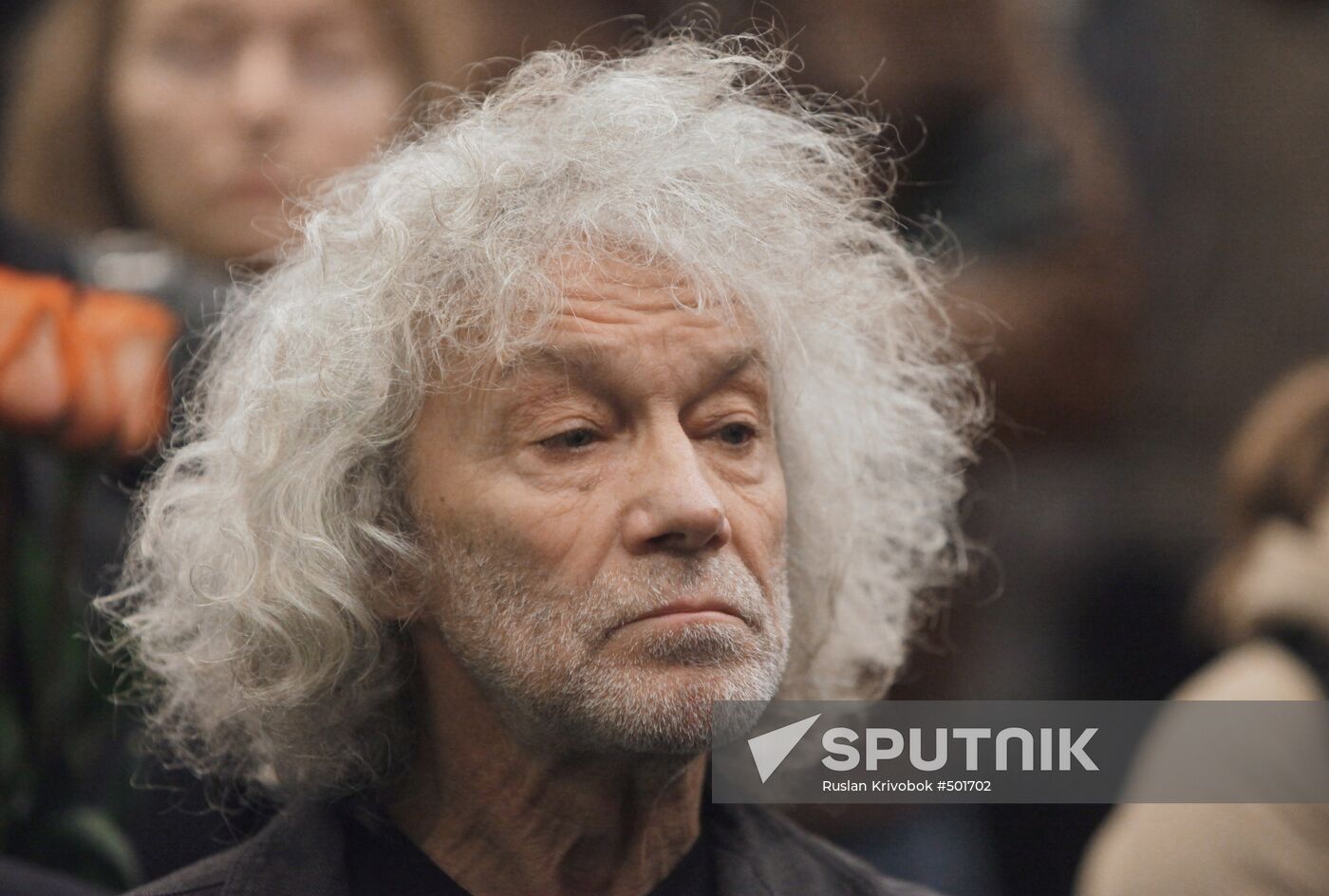 Alexander Lenkov attends funeral service