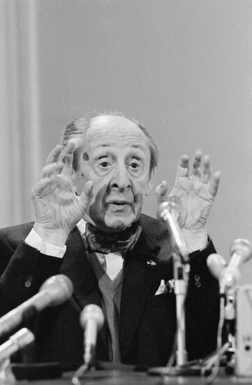 Russian-American pianist Vladimir Horowitz
