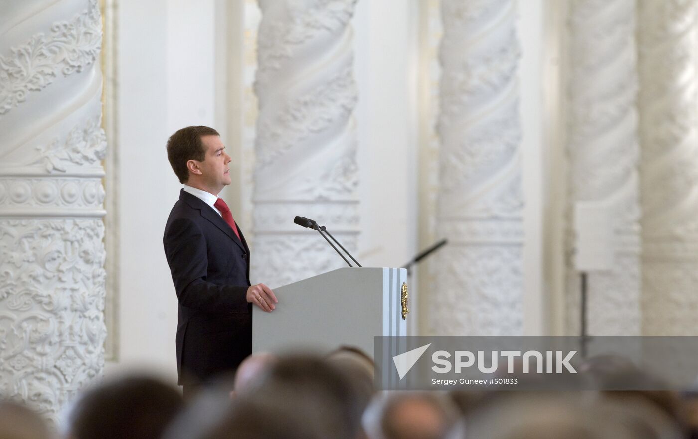 Dmitry Medvedev's nation address to the Federal Assembly