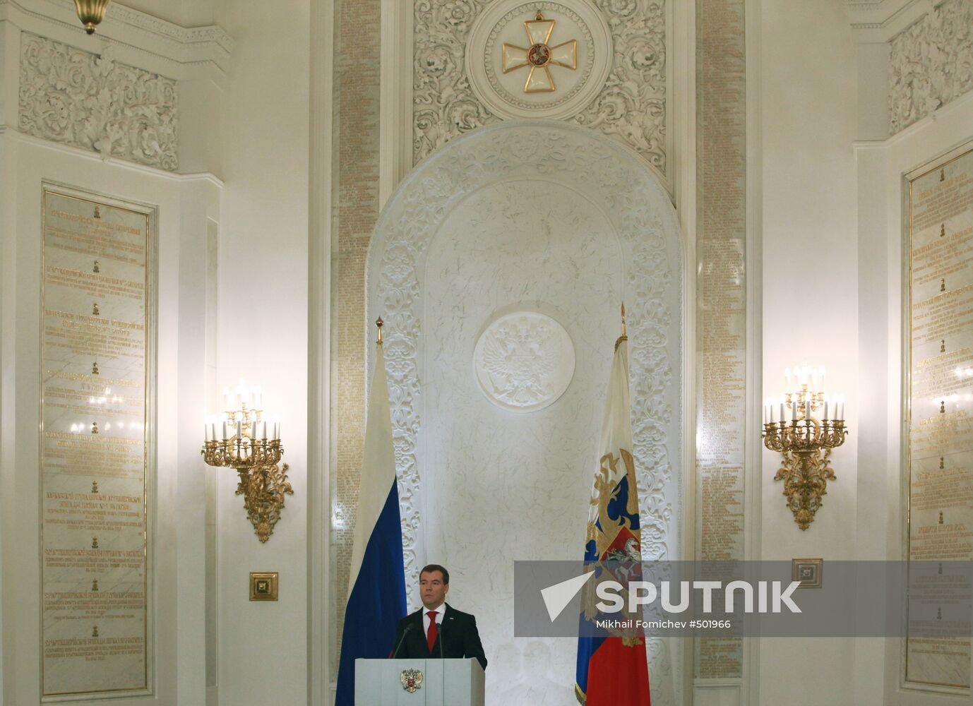 Dmitry Medvedev's nation address to the Federal Assembly