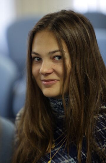 Russian Olympic team candidate's card issue ceremony