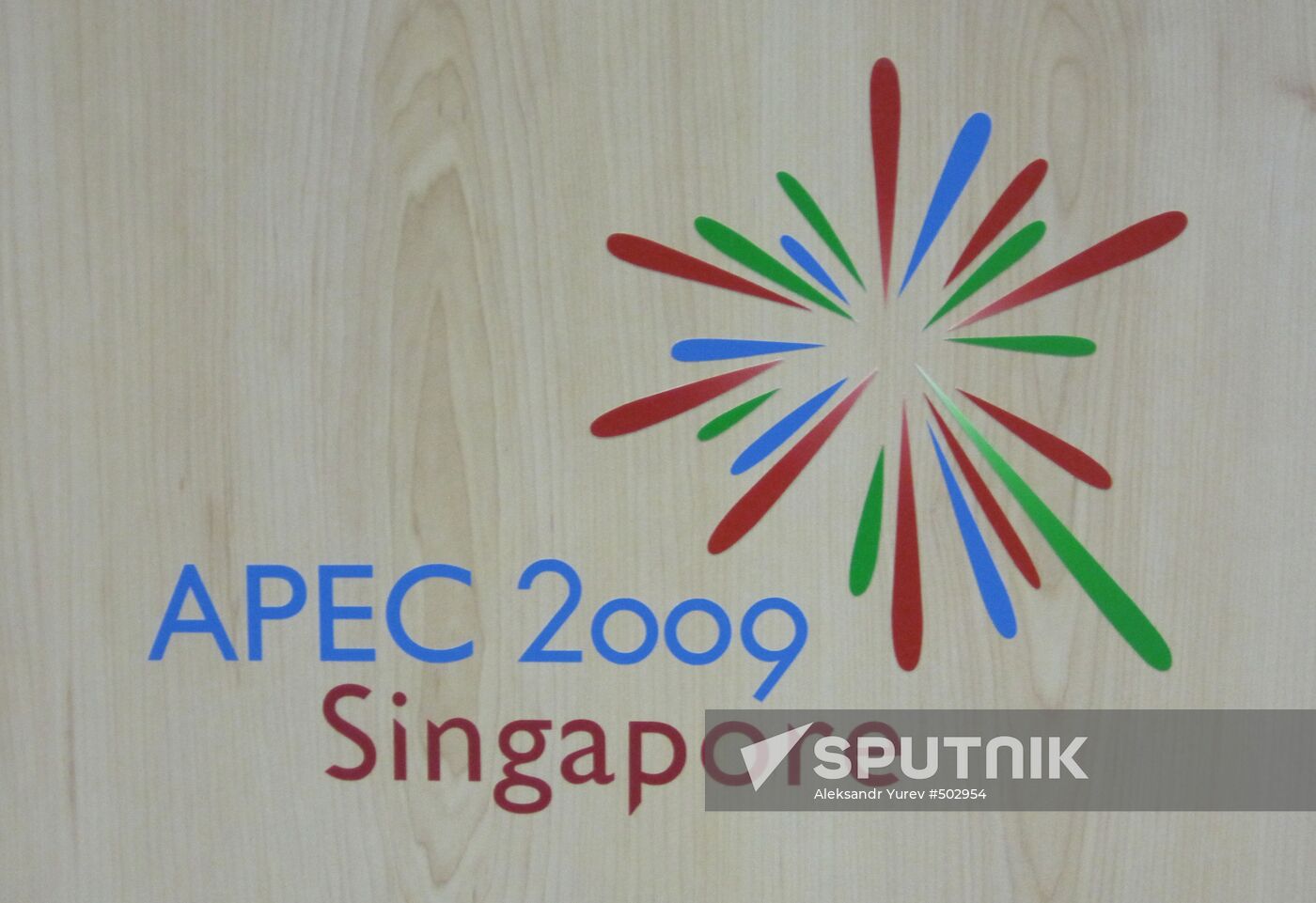 Logo of XVII APEC summit in Singapore