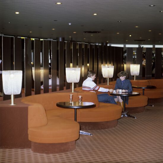 Bar at Sheremetyevo 2 Airport