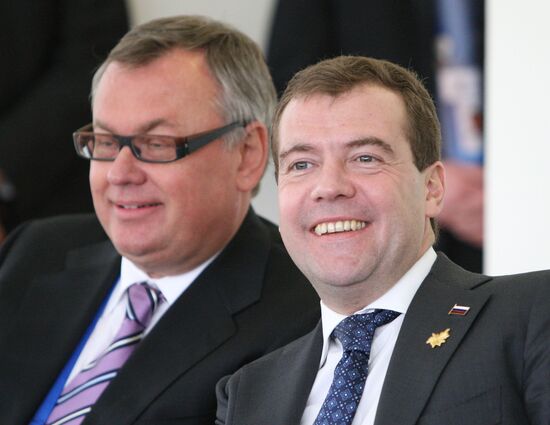 Dmitry Medvedev attends APEC summit