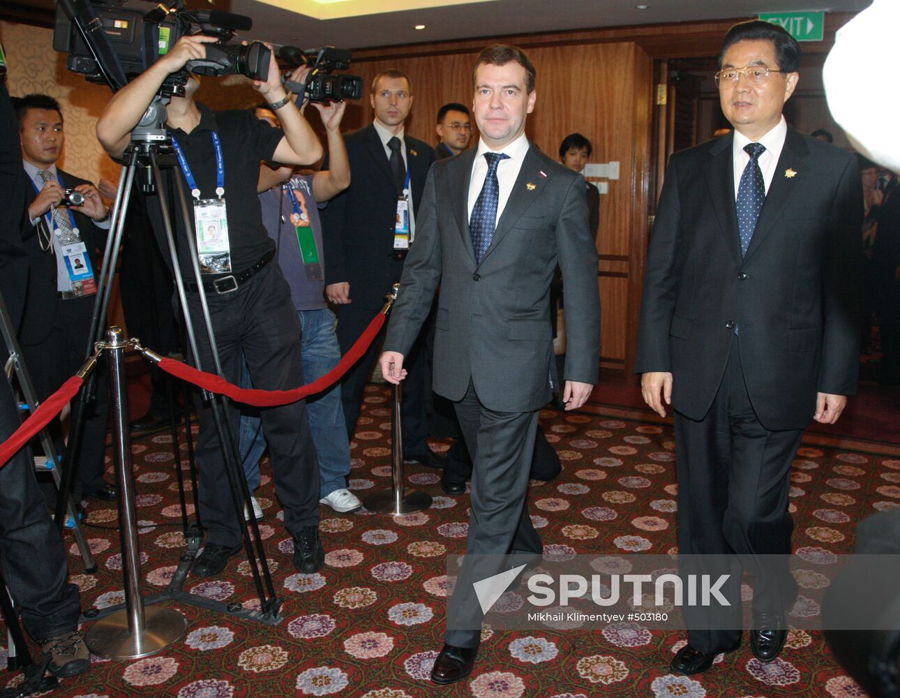 Dmitry Medvedev attends APEC summit