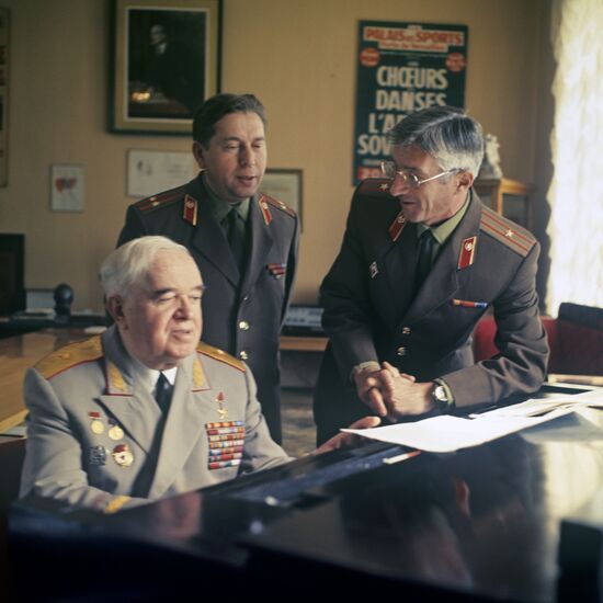 Boris Aleksandrov, V. Petrov and Y. Tityanko