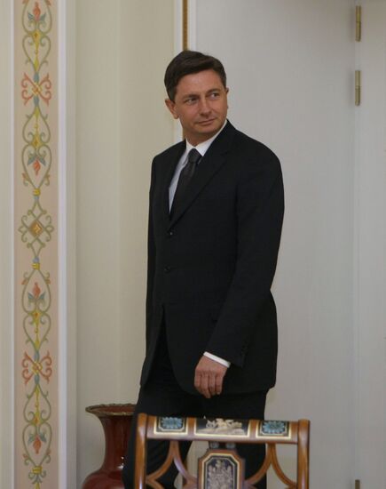 Vladimir Putin meets with Borut Pahor