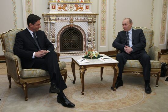 Vladimir Putin meets with Borut Pahor