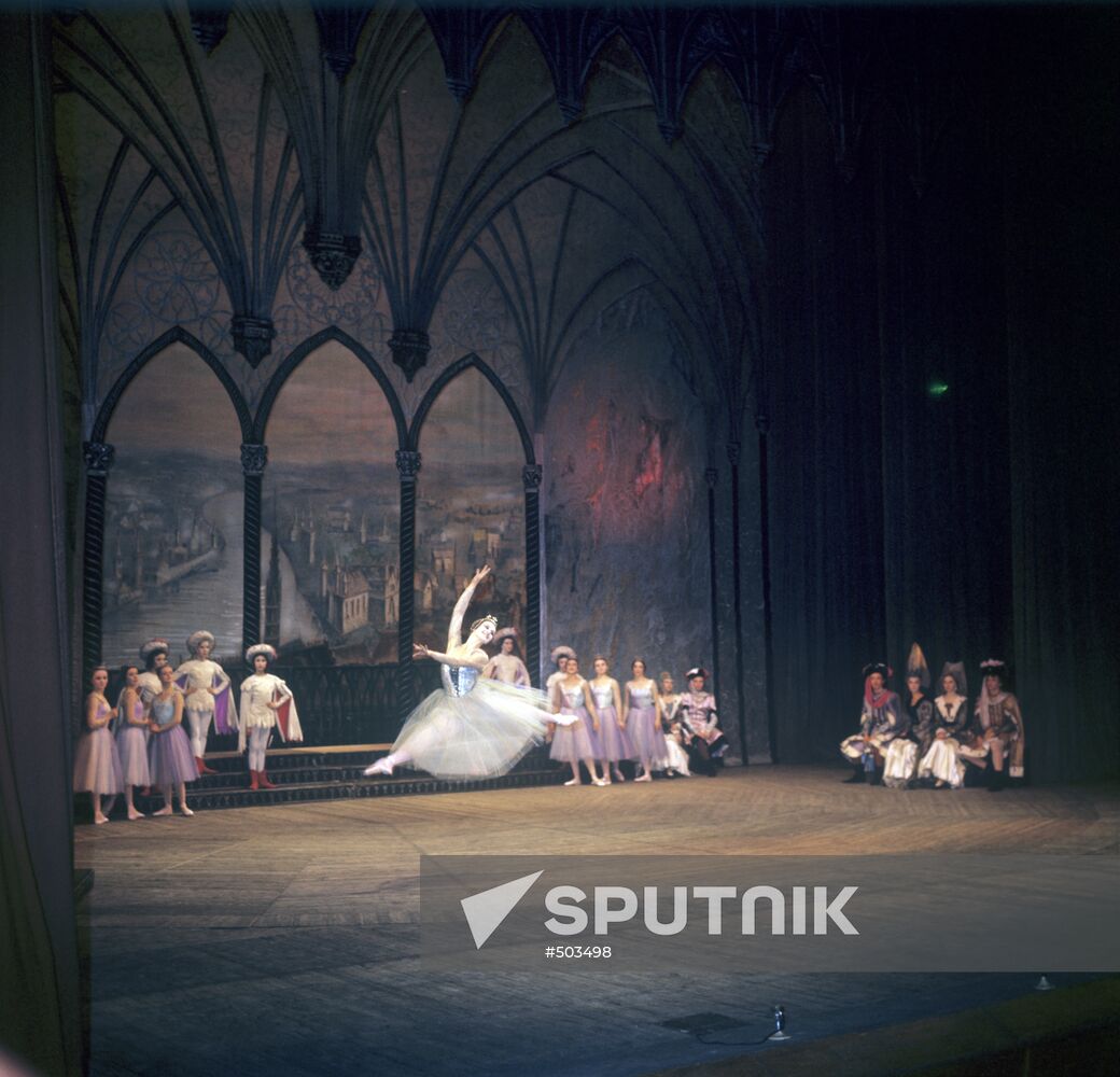 Scene from ballet Cinderella