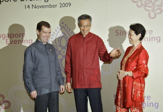 Dmitry Medvedev attends APEC summit