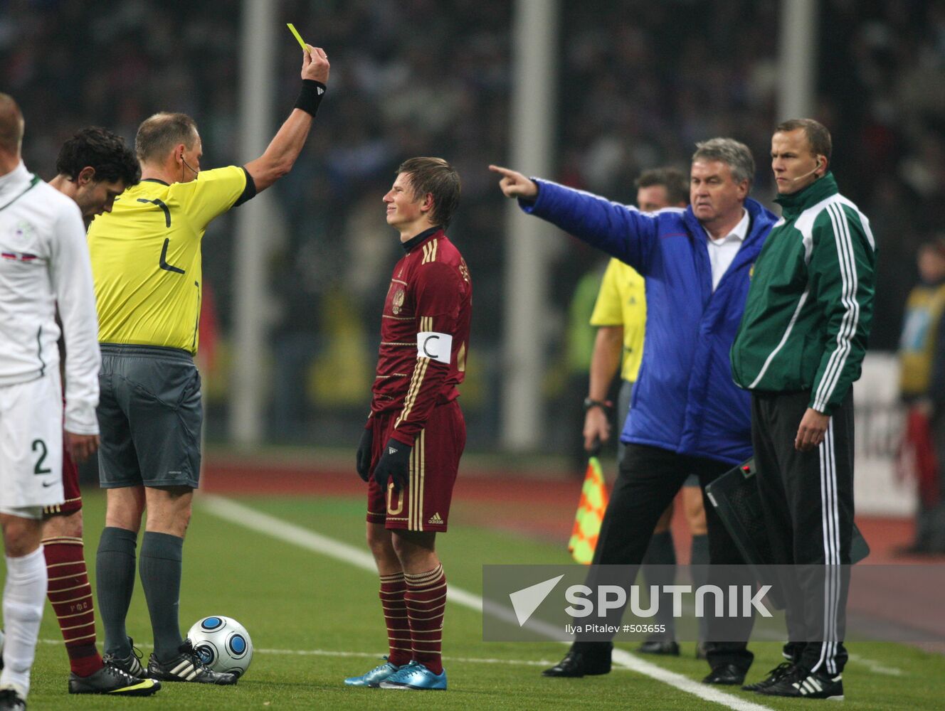 Russia vs. Slovenia 2010 World Cup qualifier playoff
