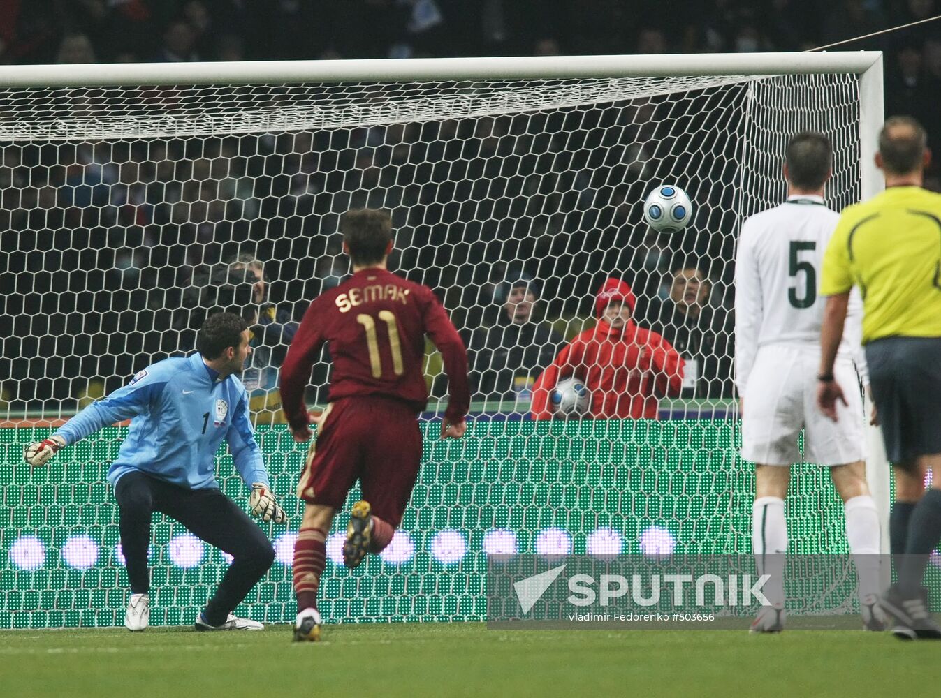 Russia vs. Slovenia 2010 World Cup qualifier playoff