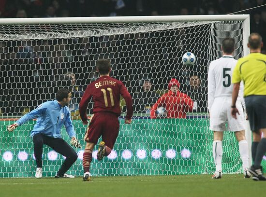 Russia vs. Slovenia 2010 World Cup qualifier playoff