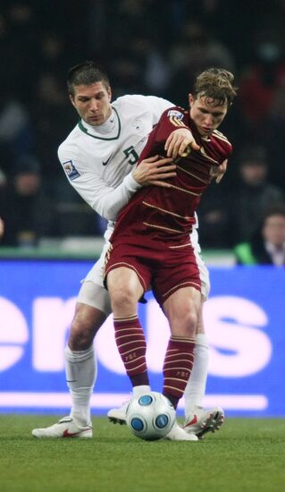 2010 World Cup Qualifier Playoff: Russia vs. Slovenia