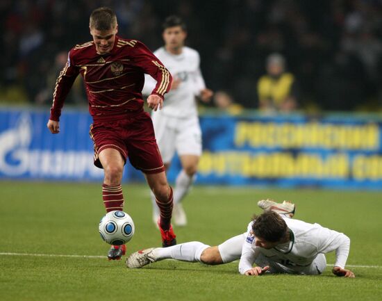 Russia vs. Slovenia 2010 World Cup qualifier playoff