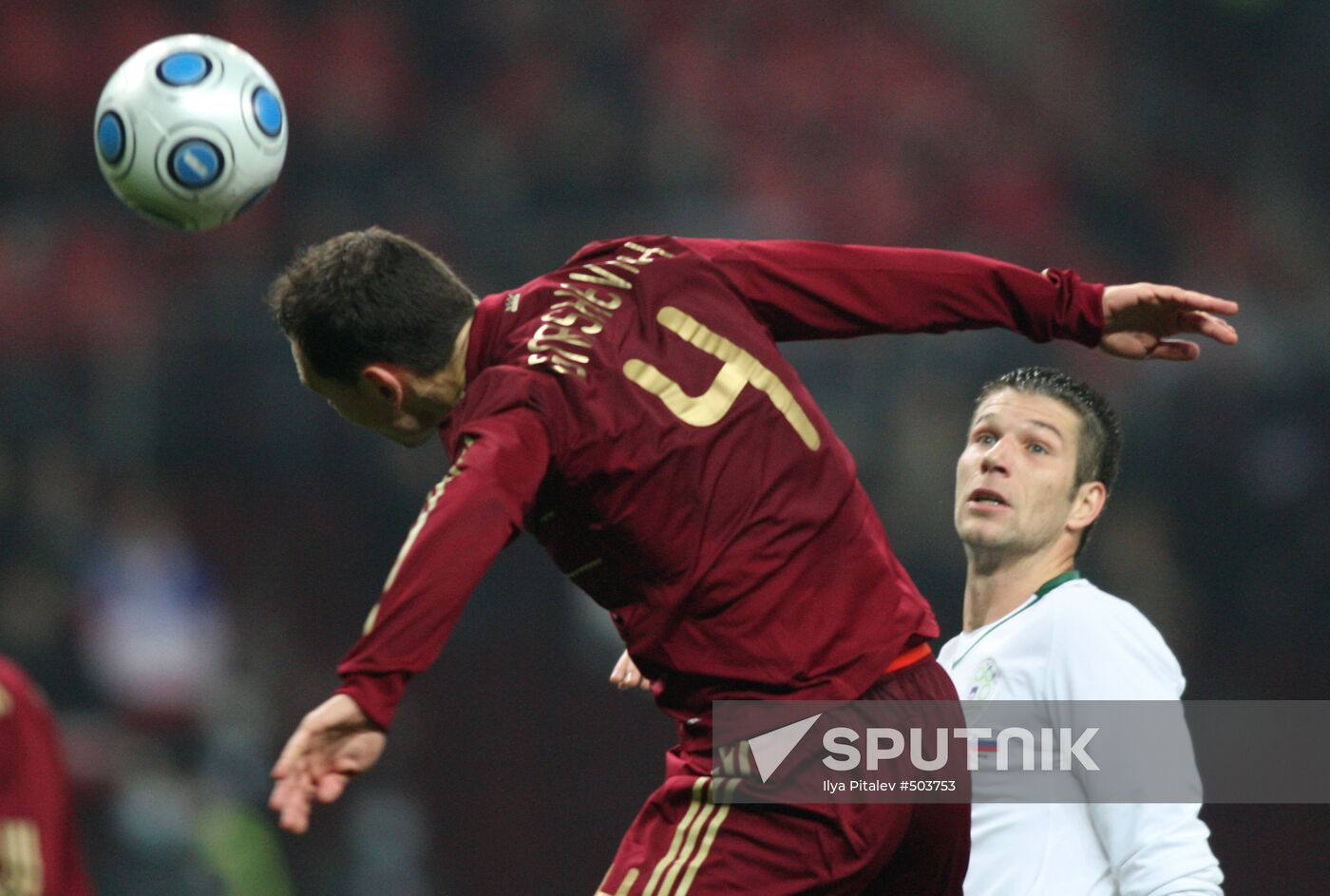 Russia vs. Slovenia 2010 World Cup qualifier playoff