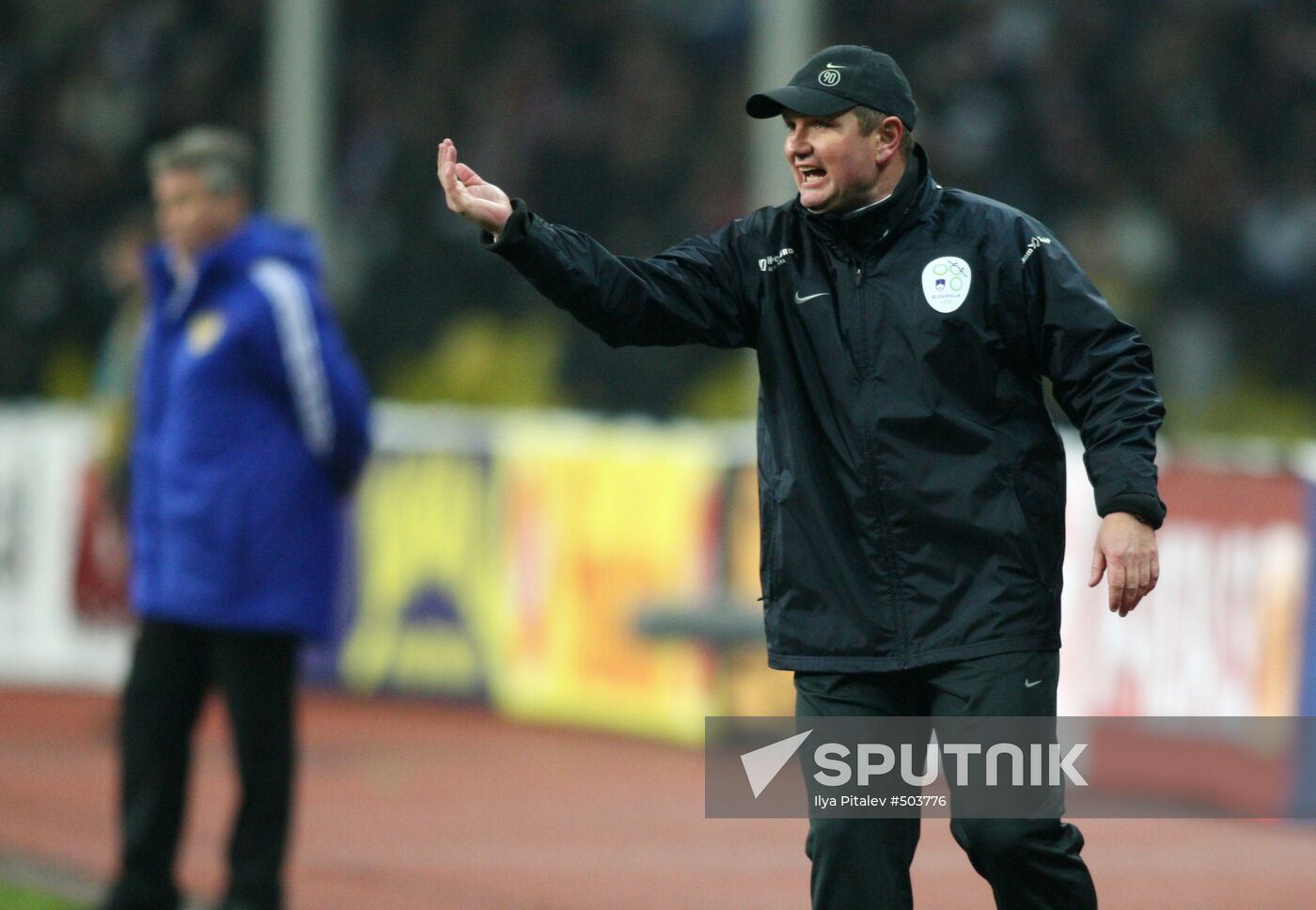 Slovenia's national football team head coach Matjaž Kek