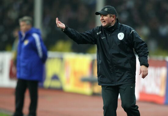 Slovenia's national football team head coach Matjaž Kek