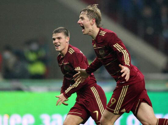Russia vs. Slovenia 2010 World Cup qualifier playoff