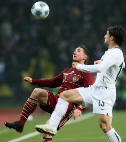 Russia vs. Slovenia 2010 World Cup qualifier playoff