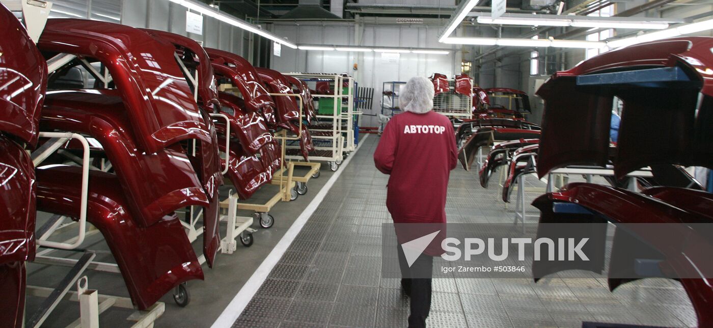 Avtotor car plant in Kaliningrad