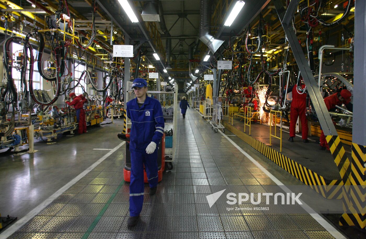 Avtotor car plant in Kaliningrad