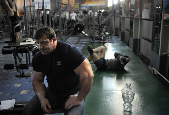 Alexei Netesanov, winner of Mister Universe competition