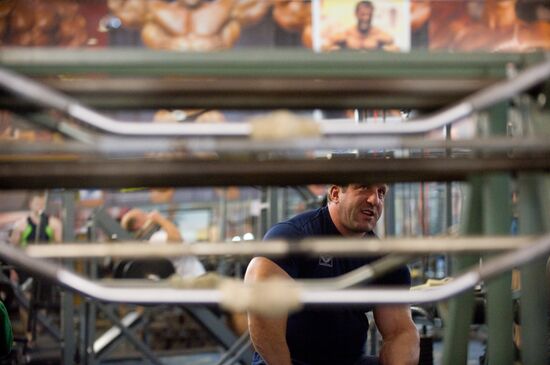 Alexei Netesanov, winner of Mister Universe competition