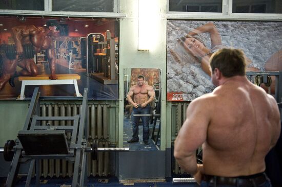 Alexei Netesanov, winner of Mister Universe competition