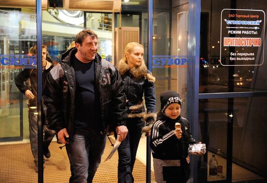 Alexei Netesanov, winner of Mister Universe competition