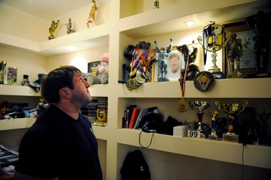 Alexei Netesanov, winner of Mister Universe competition