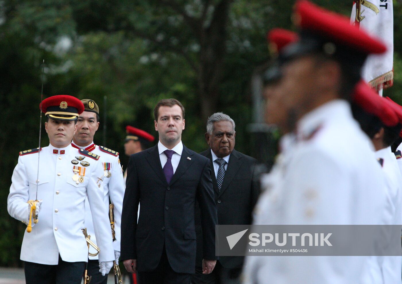 Russian President pays first ever formal visit to Singapore